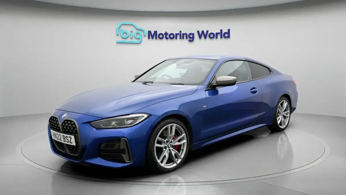 Used BMW M440 M Sport 374 HP (275 kW) 2022 Blue Sedan