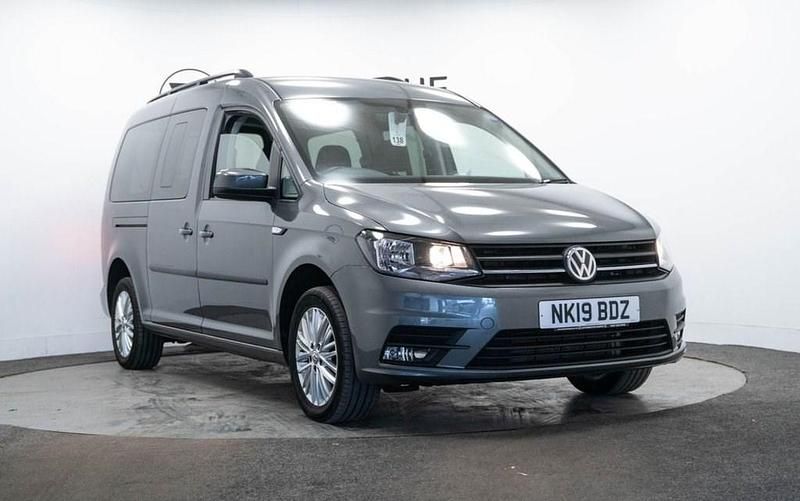 Grey Used 2019 VW Caddy Maxi MPV | £12,740 (Good price) - Image 1/4