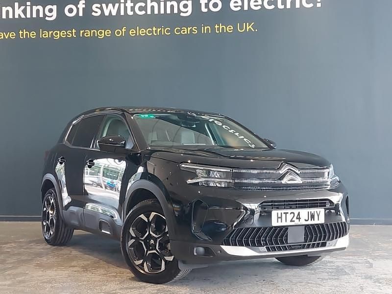 Black Used 2024 Citroën C5 Aircross SUV | £22,498 (Fair price) - Image 1/4