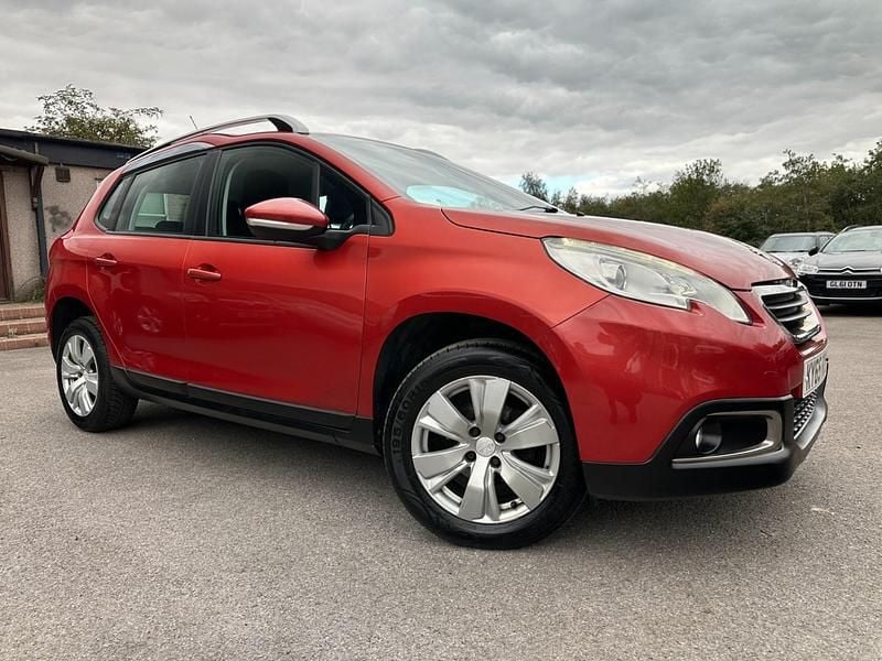 Red Used 2015 Peugeot 2008 Active SUV | £3,895 (Good price) - Image 1/3
