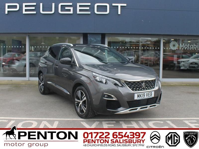 Used Peugeot 3008 GT-line 129 HP (94 kW) 2019 Grey SUV