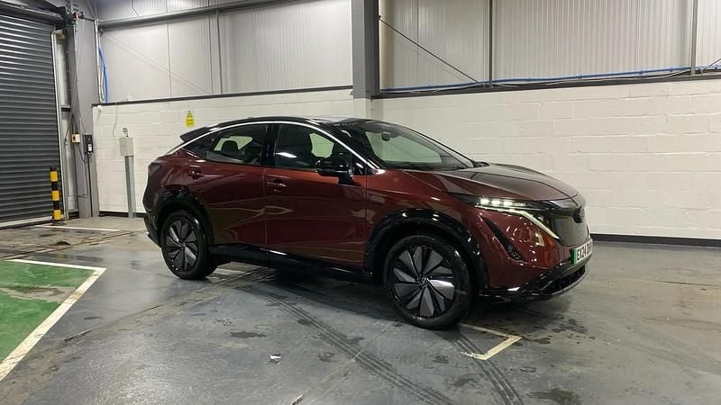 Red Used 2024 Nissan Ariya SUV | £22,998 (Good price) - Image 1/3