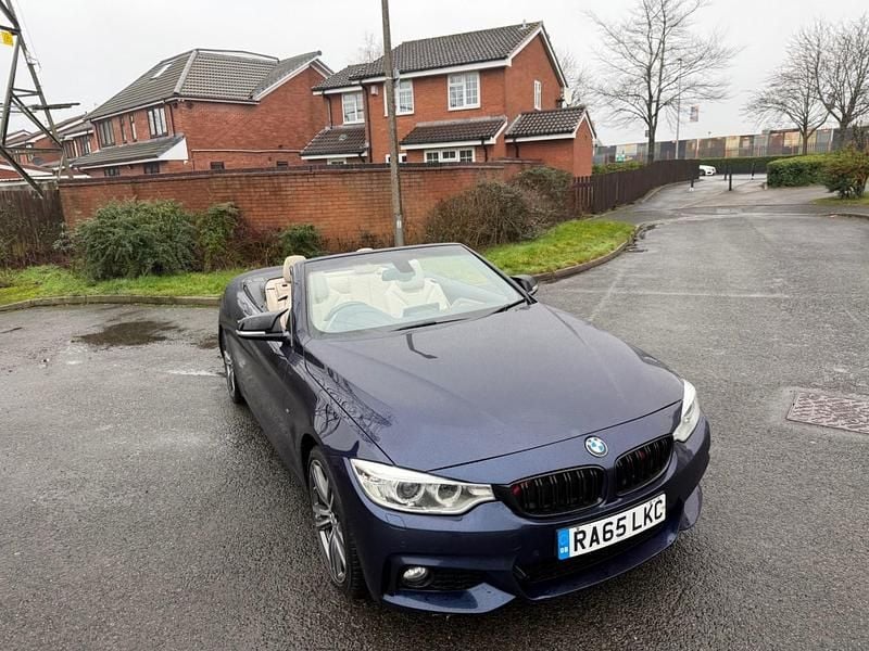 Used BMW 430 Cabriolet M Sport 2015 Blue Cabriolet
