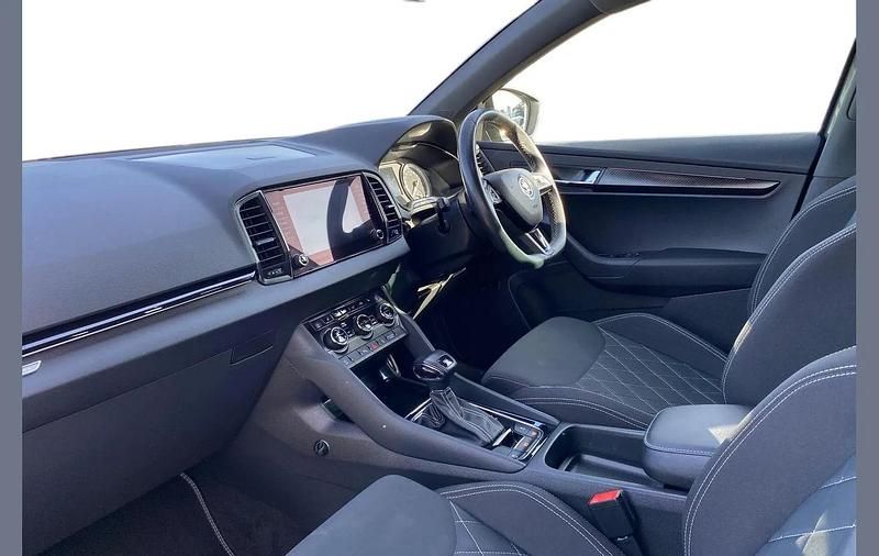 Used Skoda Karoq SportLine 150 HP (110 kW) 2020 Quartz grey metallic SUV