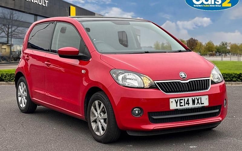 Red Used 2014 Skoda Citigo Elegance Hatchback | £5,495 (Fair price) - Image 1/4