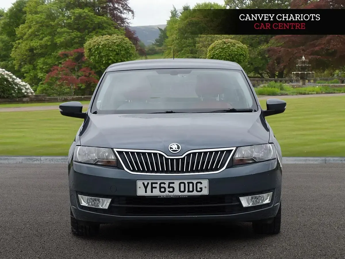 Used Skoda Rapid SE 115 HP (84 kW) 2015 Grey Hatchback