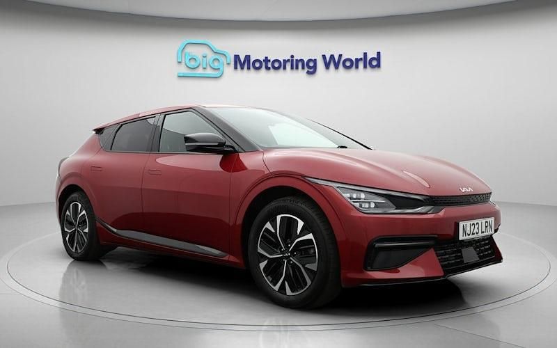 Used Kia EV6 GT-Line 167 kW (228 HP) 2023 Red SUV