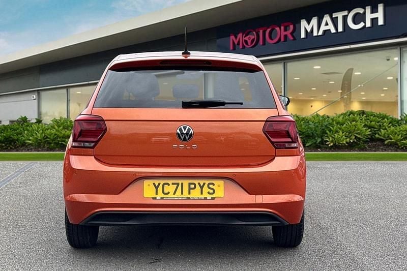 Used VW Polo Active 2021 Orange Hatchback