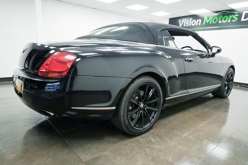 Used Bentley Continental GT Convertible 560 HP (411 kW) 2008 Black Cabriolet