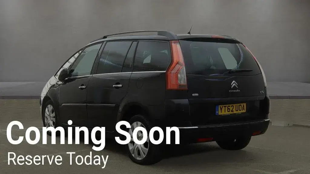 Used Citroën Grand C4 Picasso Platinum 2012 Black MPV