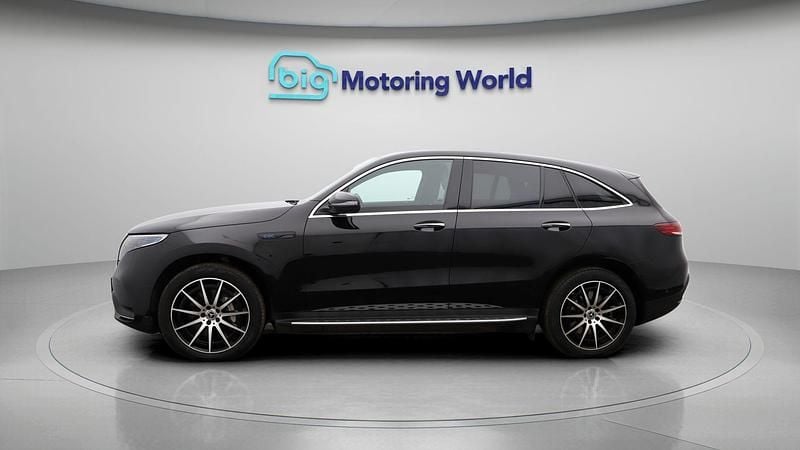 Used Mercedes EQC400 AMG line 300 kW (408 HP) 2022 Black SUV