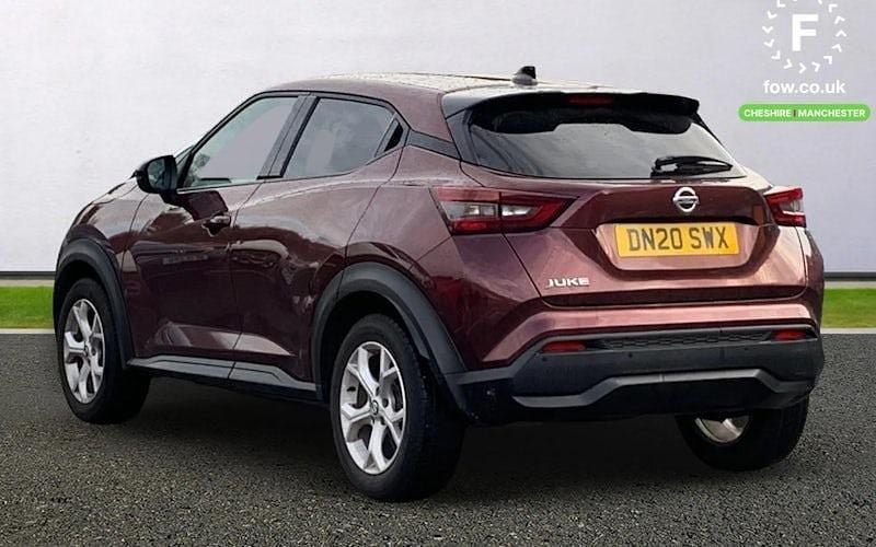 Used Nissan Juke N-Connecta 117 HP (86 kW) 2020 Red SUV