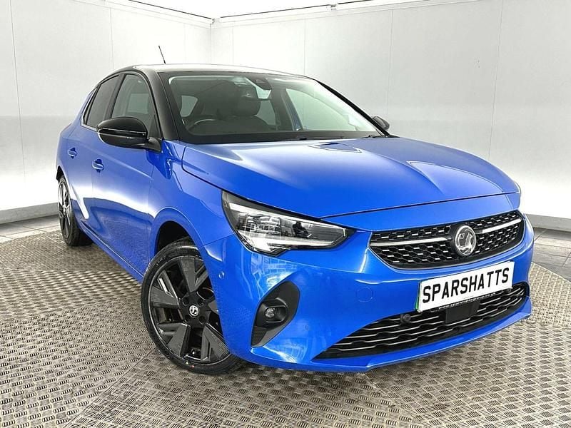Used Vauxhall Corsa-e Elite 100 kW (136 HP) 2020 Blue Hatchback