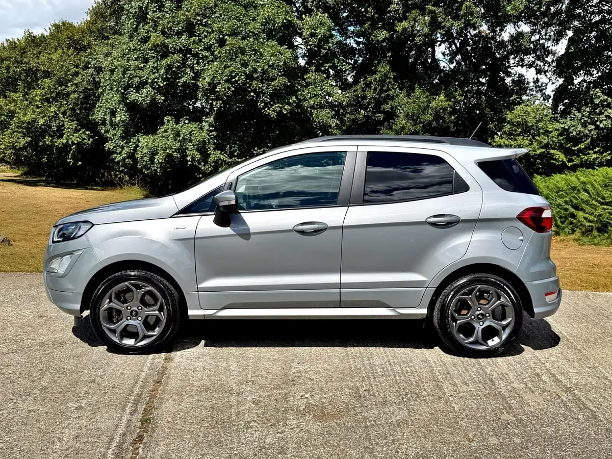 Used Ford Ecosport ST-Line 125 HP (91 kW) 2021 Silver SUV