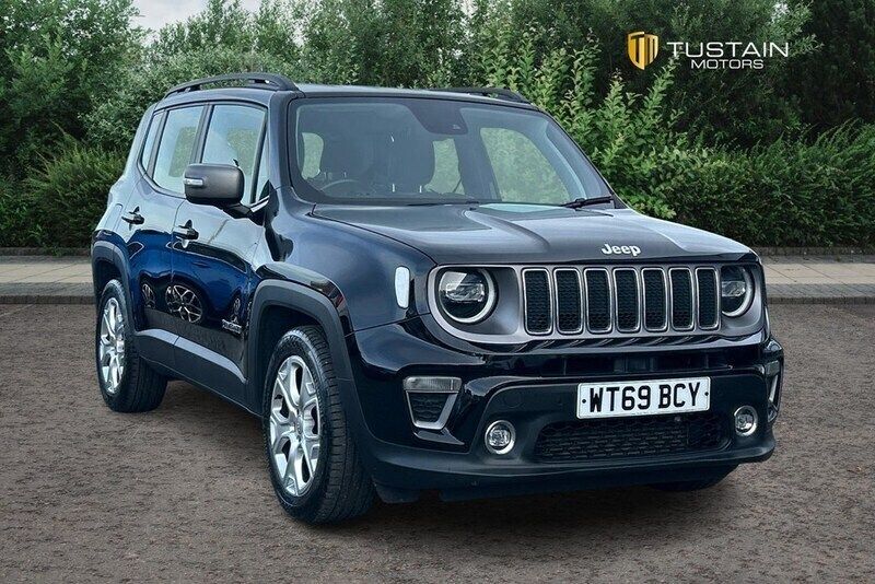 Black Used 2020 Jeep Renegade Limited SUV | £12,499 (A bit pricey) - Image 1/4