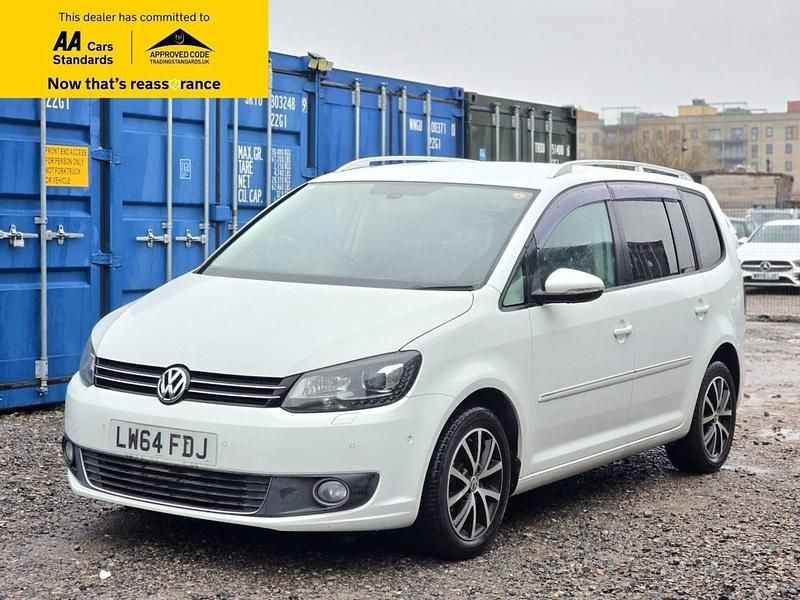 Used VW Touran SE 140 HP (102 kW) 2014 White MPV