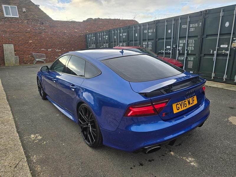 Used Audi RS7 2016 Blue Hatchback