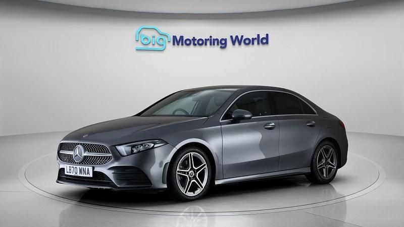 Used Mercedes A200 AMG line 163 HP (119 kW) 2020 Grey Sedan