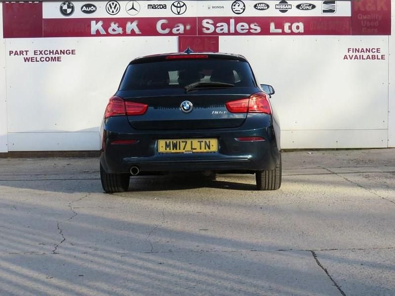 Used BMW 116 Sport Line 116 HP (85 kW) 2017 Blue Hatchback