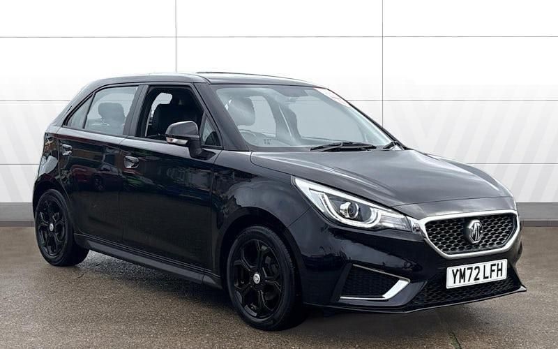 Used MG MG3 Exclusive 106 HP (77 kW) 2023 Black Hatchback