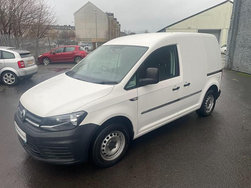 Used VW Caddy Startline 102 HP (75 kW) 2017 White MPV