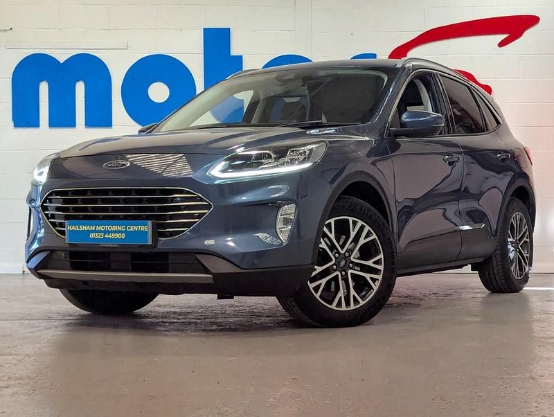 Used Ford Kuga Titanium 2021 Chrome blue SUV