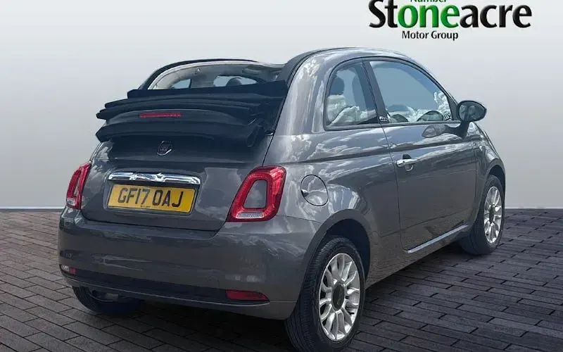 Used Fiat 500C Pop Star 69 HP (50 kW) 2018 Cabriolet