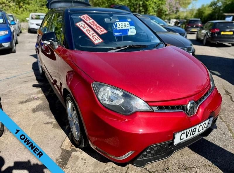 Used MG MG3 106 HP (77 kW) 2018 Red Hatchback