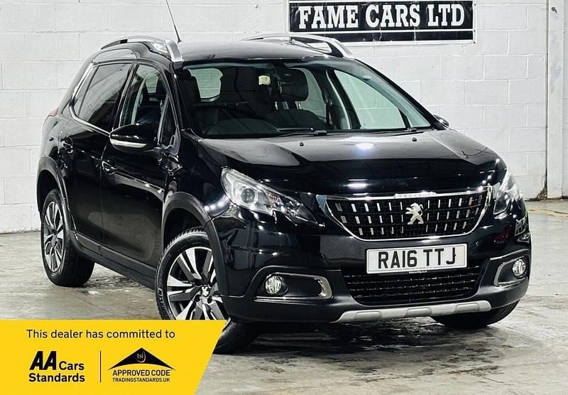 Black Used 2016 Peugeot 2008 Allure SUV | £5,500 (Fair price) - Image 1/3