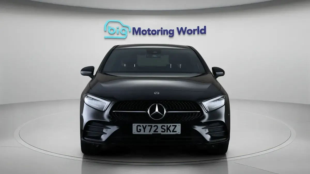 Used Mercedes A250 AMG line 218 HP (160 kW) 2022 Black Sedan