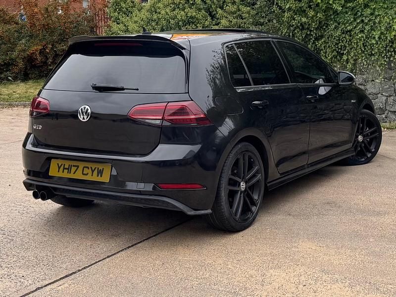 Used VW Golf VII GTD 2017 Black Hatchback
