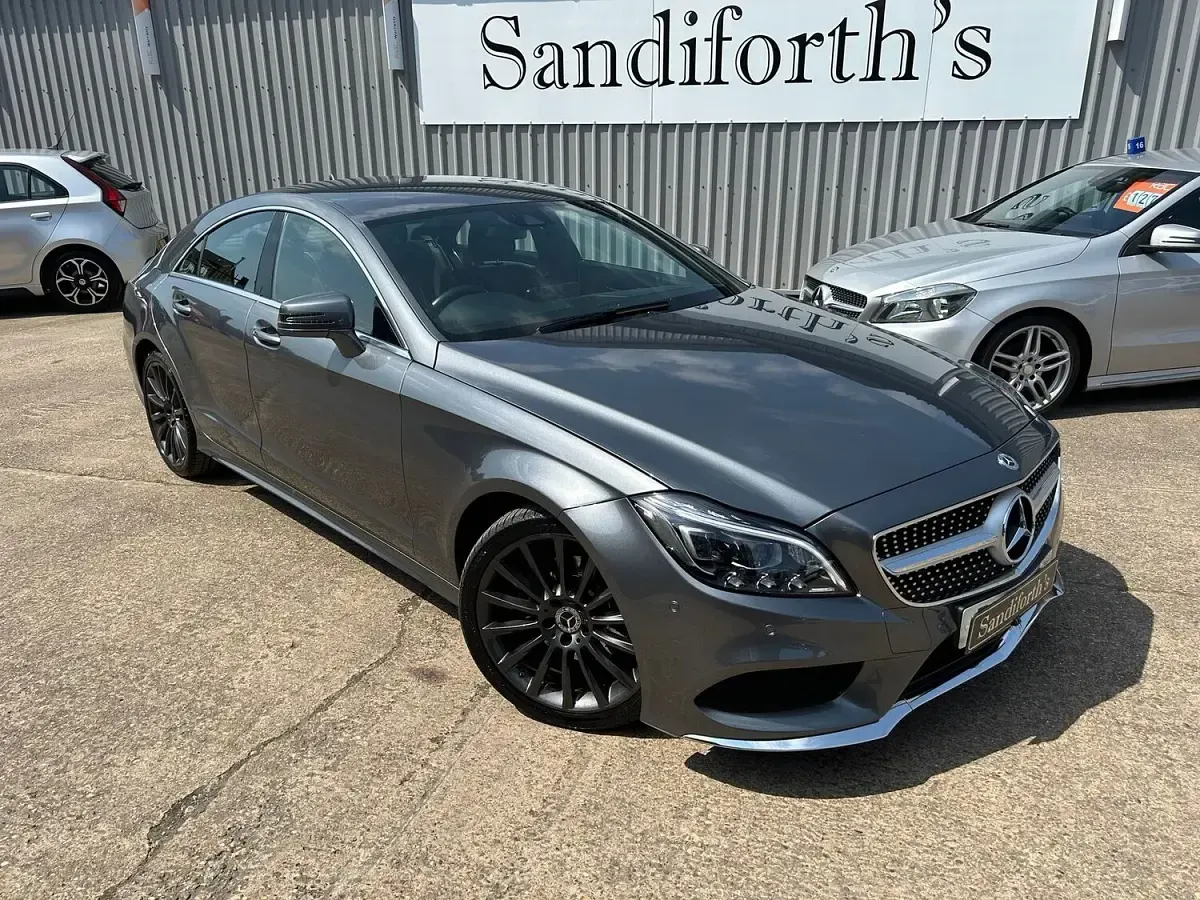 Used Mercedes CLS220 AMG line 2018 Grey Coupe