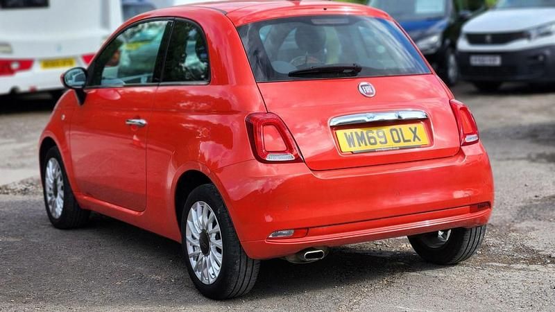 Used Fiat 500 Lounge 69 HP (50 kW) 2020 Pink Hatchback