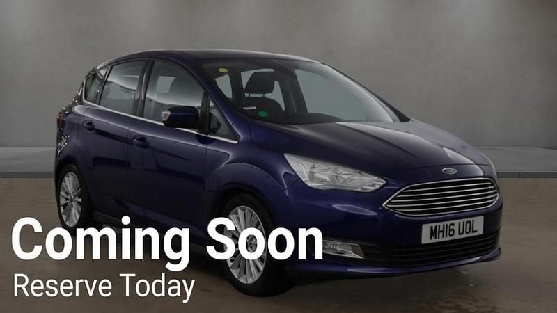 Used Ford C-MAX Titanium 120 HP (88 kW) 2016 Blue MPV