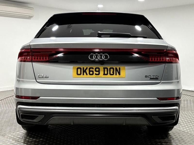 Used Audi Q8 S-Line 286 HP (210 kW) 2019 Silver SUV