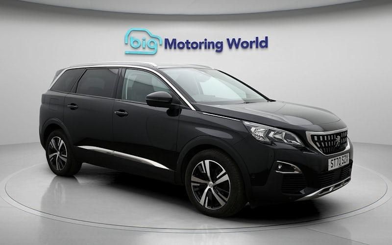 Used Peugeot 5008 Allure 131 HP (96 kW) 2020 Black SUV
