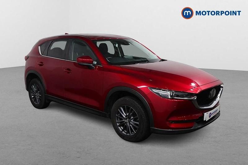 Red Used 2021 Mazda CX-5 SUV | £15,499 (Fair price) - Image 1/4