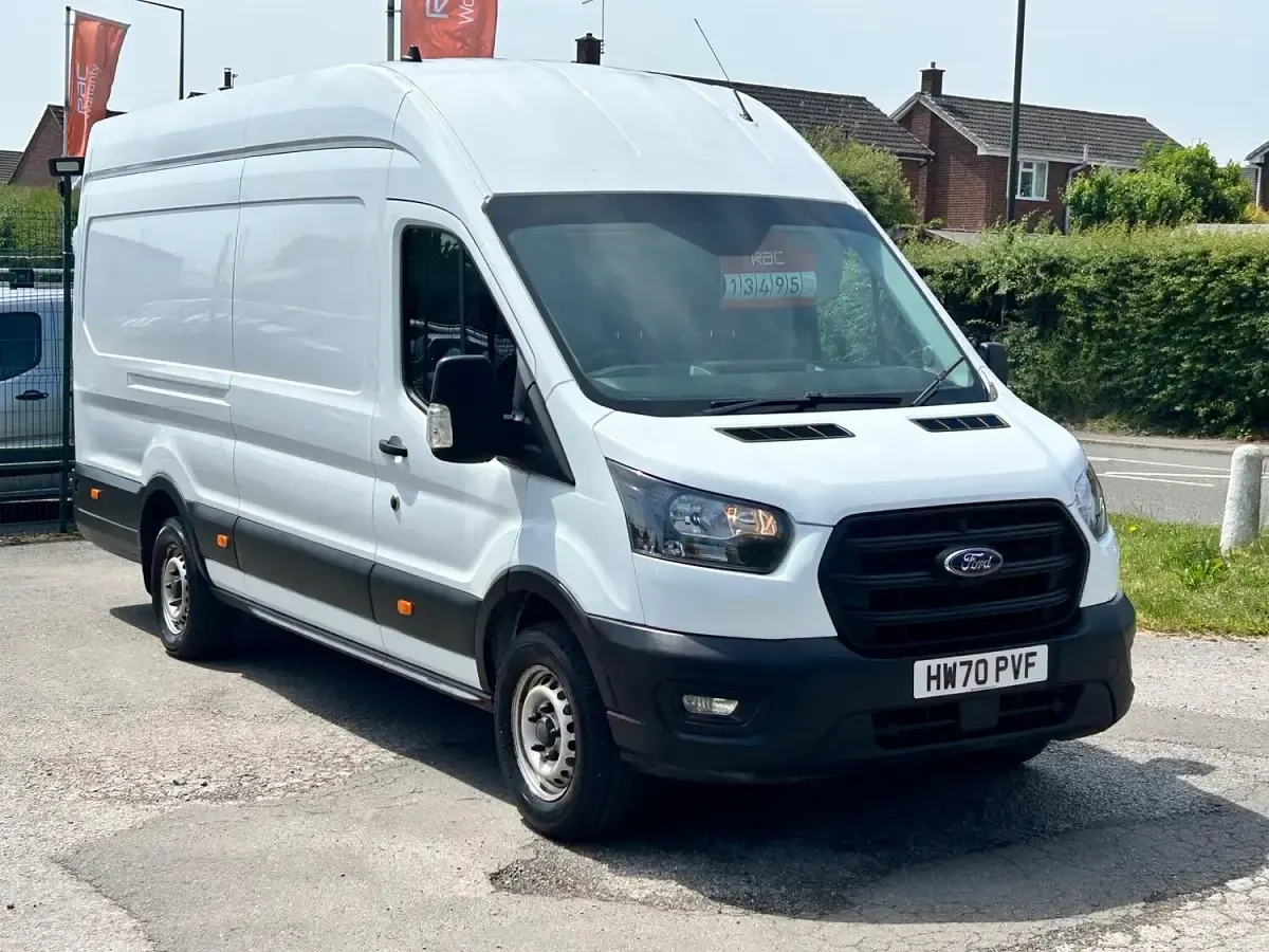 Used Ford Transit 130 HP (95 kW) 2020 White Van