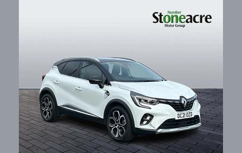 White/black Used 2021 Renault Captur SUV | £13,500 (Fair price) - Image 1/4