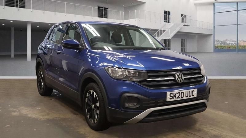 Blue Used 2020 VW T-Cross S SUV | £10,800 (A bit pricey) - Image 1/4