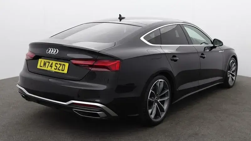 Used Audi A5 Sportback S-Line 150 HP (110 kW) 2025 Black Hatchback