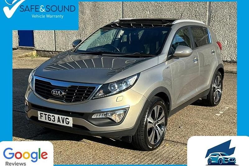 Silver Used 2014 Kia Sportage 3 SUV | £4,775 (Good price) - Image 1/1