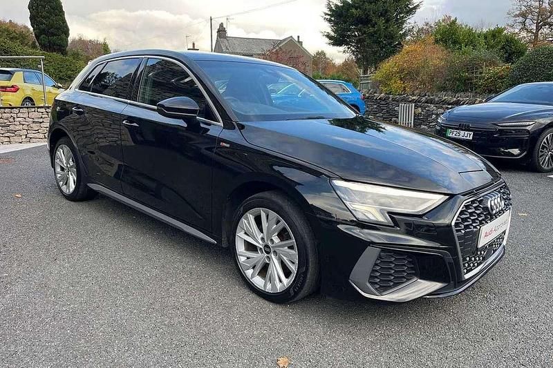 Used Audi A3 e-tron S-Line 201 HP (147 kW) 2021 Black Hatchback