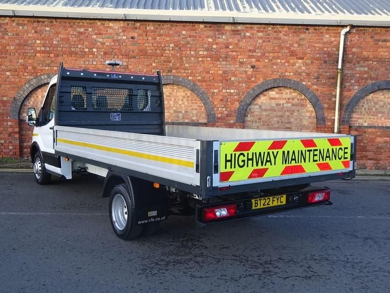Used Ford Transit 130 HP (95 kW) 2022 White Cabriolet