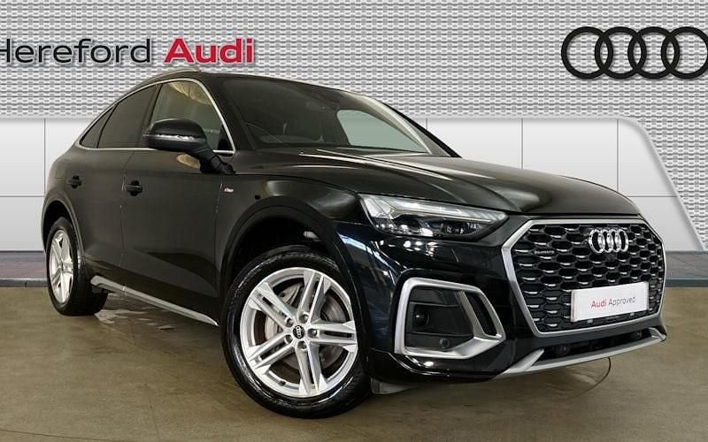 Used Audi Q5 Sportback S-Line 299 HP (219 kW) 2023 Black SUV