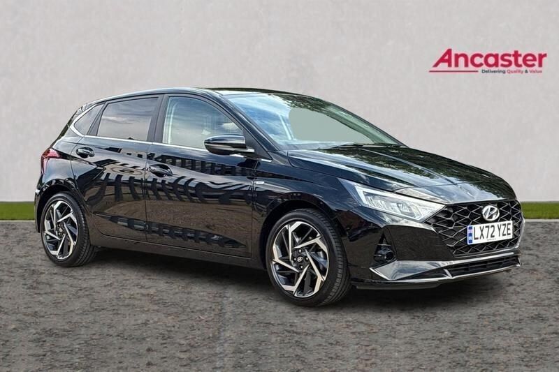 Black Used 2022 Hyundai i20 Premium Hatchback | £16,999 (Fair price) - Image 1/2