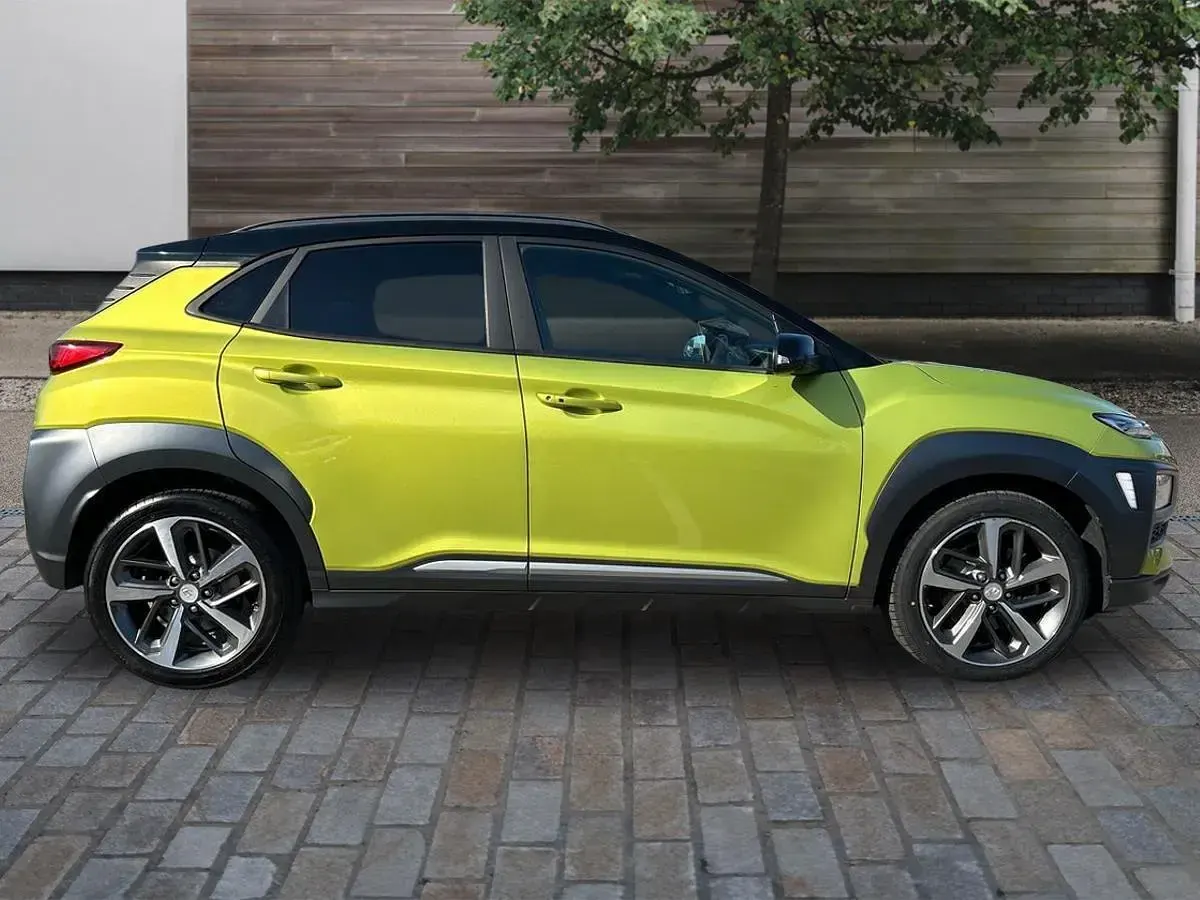 Used Hyundai Kona Premium 177 HP (130 kW) 2019 Yellow SUV