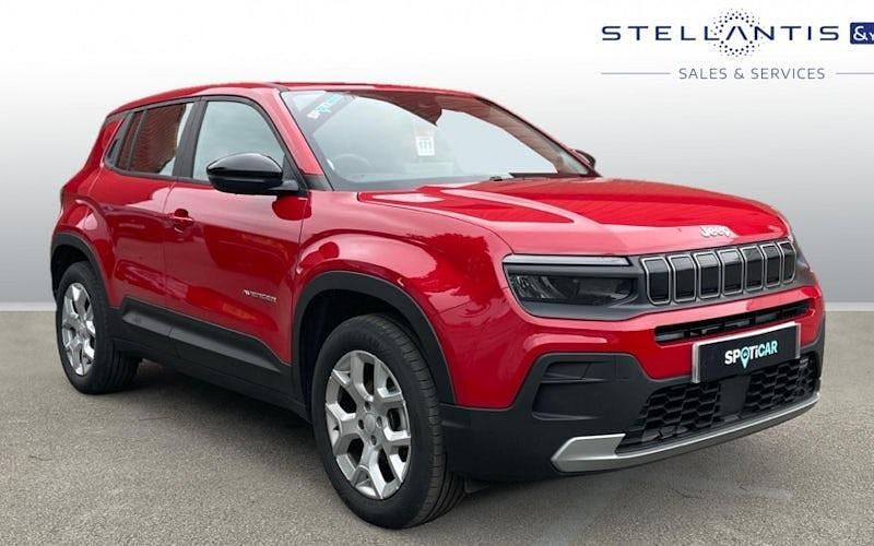 Red Used 2024 Jeep Avenger Altitude SUV | £15,944 (Good price) - Image 1/3