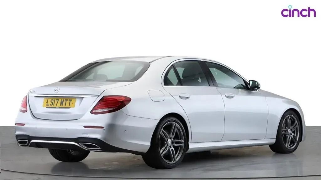 Used Mercedes E350 AMG line 2017 Silver Sedan