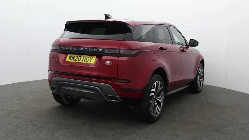 Used Land Rover Range Rover evoque HSE Dynamic 249 HP (183 kW) 2020 Red SUV